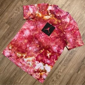 🔥NEW🔥 CUSTOM AIR JORDAN TIE DYE MEN’S TEE